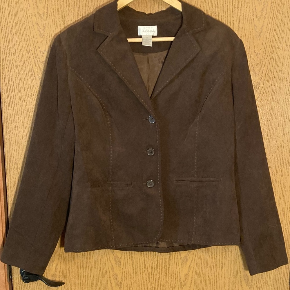 Cute brown Studio Works blazer size 12